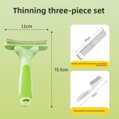 Multipurpose Pet Grooming Comb for Cats and Dogs