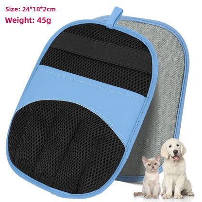 Pet Hair Removal Glove Two Way Brush Grooming Tool