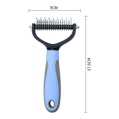 Double Sided Pet Deshedding Comb