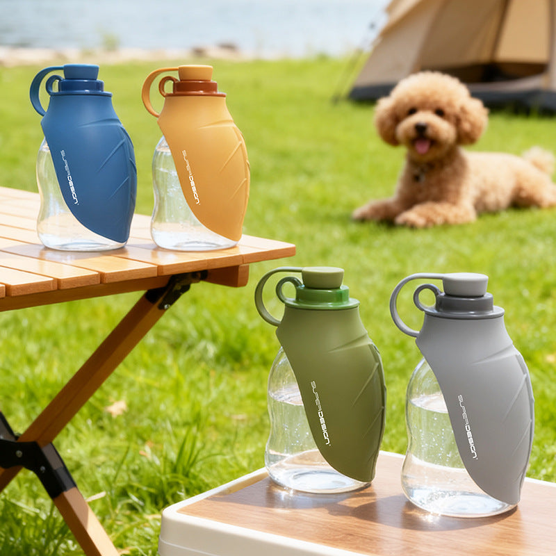 Portable Pet Water Bottle Outdoor Travel Dispenser