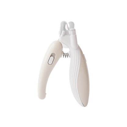 LED Illuminated Pet Nail Clippers with Bloodline Visibility