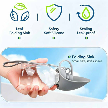 Portable Pet Water Bottle Outdoor Travel Dispenser