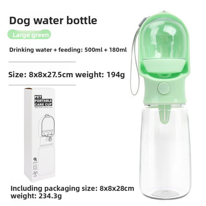 Portable Pet Travel Water and Food Cup