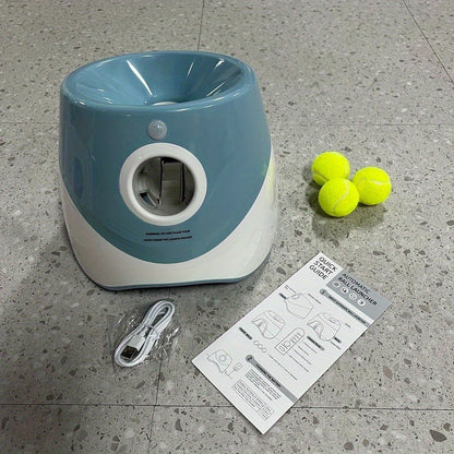 Pet Ball Launcher, Automatic Tennis Ball Launcher for Dogs, Ball Throwing Machine, Pet Toy, Direct Sales, Ready Stock